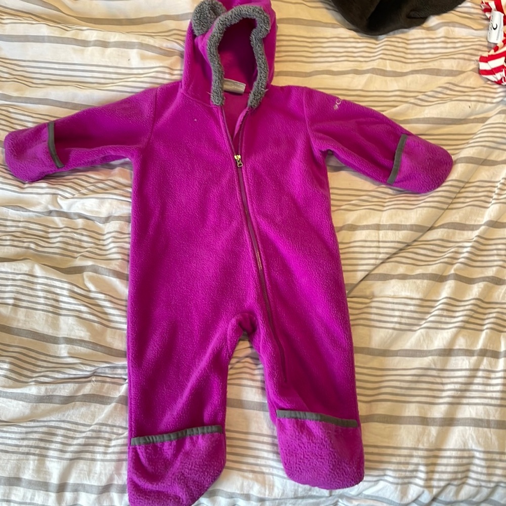Fleece winter suit